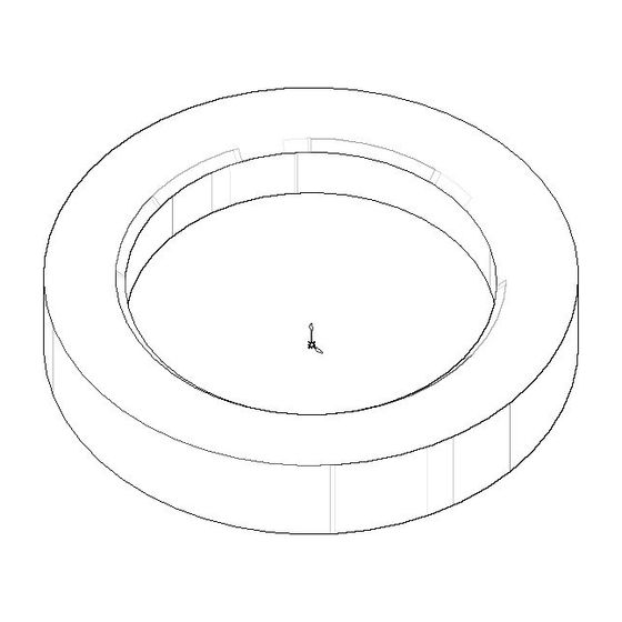 Dornbracht Rosette für Mischer Ersatzteile 092810111 55x38,2x10mm platin