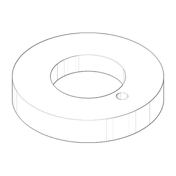 Dornbracht Rosette Ersatzteile 092810112 55x27,3x10mm platin