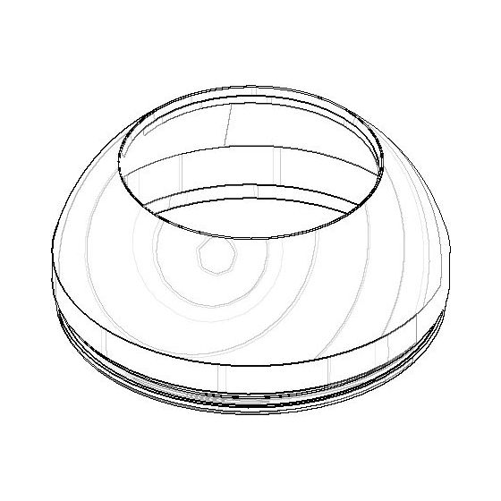 Dornbracht Haube Ersatzteile 092830010 47,5x20,5mm chrom