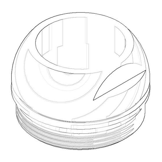 Dornbracht Haube, 40x13mm, Chrom gebürstet, 092830016-93