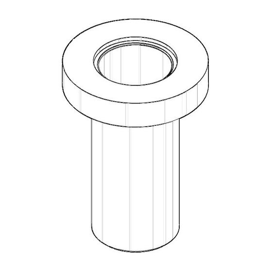 Dornbracht Schaft Ersatzteile 093001085 50x70mm platin