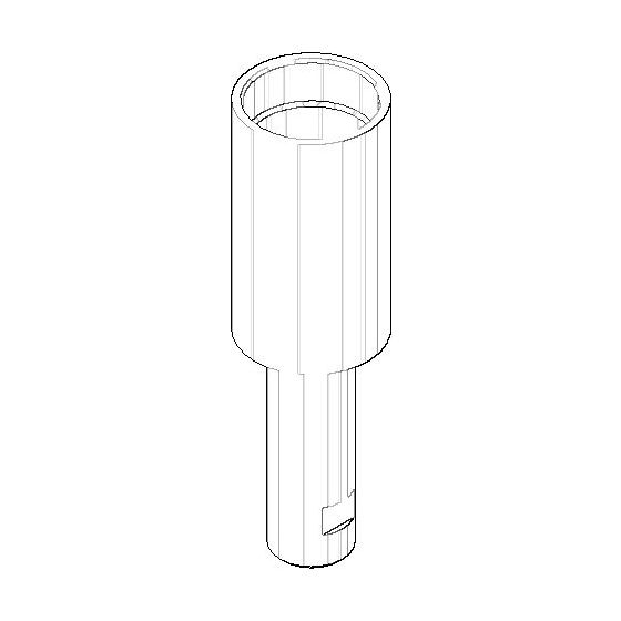 Dornbracht Körper Ersatzteile 093001098 38x130mm chrom