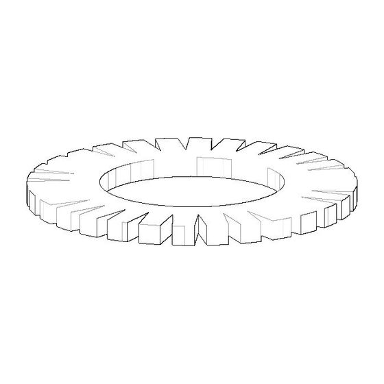 Dornbracht Befestigung Fächerscheibe Ersatzteile 093011027 Durchmesser 8,4mm