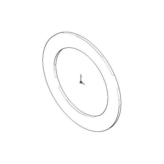 Dornbracht Scheibe Ersatzteile 093011082 80x2mm