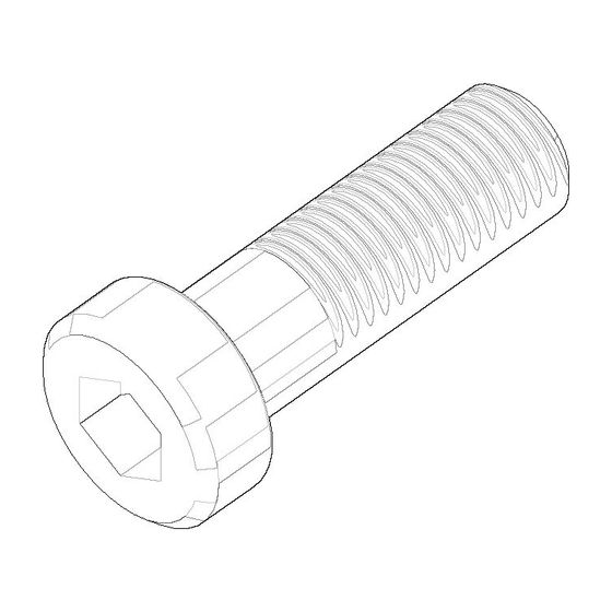 Dornbracht Befestigung Zylinderschraube Ersatzteile 093030095 M8x25mm