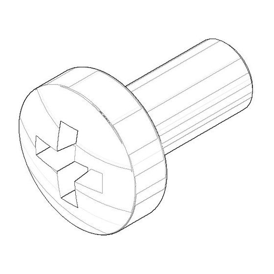 Dornbracht Befestigung Linsenschraube Ersatzteile 093030125 M4x8mm