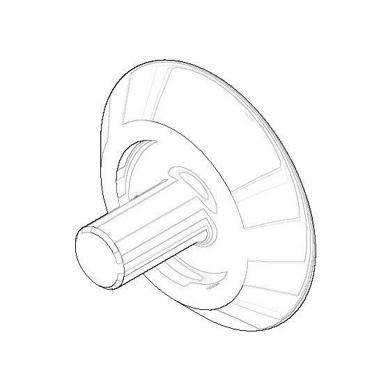 Dornbracht Abdeckung Ersatzteile 093030132 13,5x8,5mm chrom