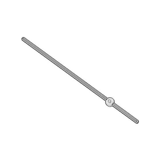 Dornbracht Kugelstange, 5x200mm, Messing 23kt Gold, 093109046-09