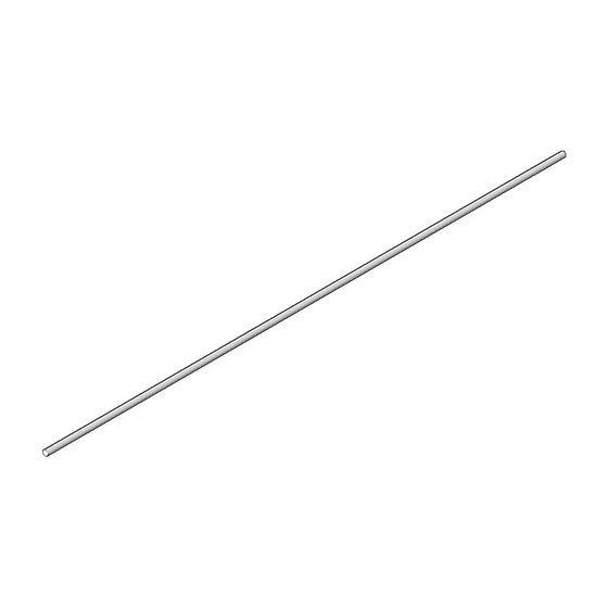 Dornbracht Zugstange, 4x400mm, Messing gebürstet 23kt Gold, 093109080-28