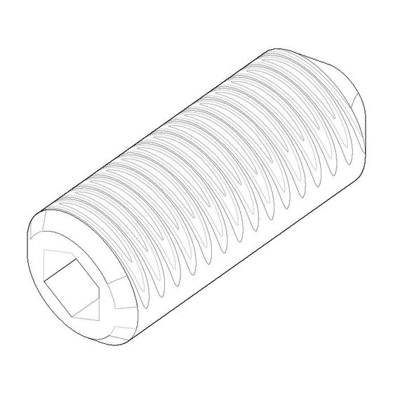 Dornbracht Befestigung Gewindestift Ersatzteile 093111024 M5x12mm