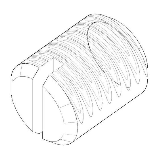 Dornbracht Befestigung Gewindestift Ersatzteile 093111031 M8x10mm