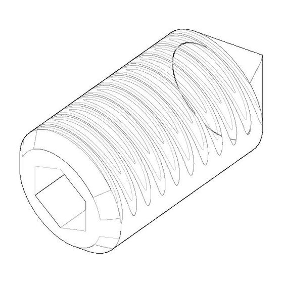 Dornbracht Befestigung Gewindestift Ersatzteile 093111048 M4x8mm