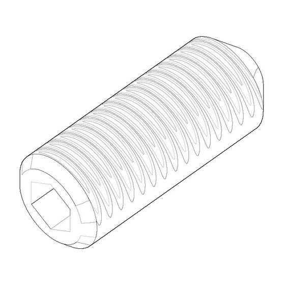 Dornbracht Befestigung Gewindestift Ersatzteile 093111061 M4x10mm