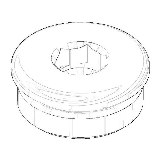 Dornbracht Stopfen Ersatzteile 3/4" 093120003