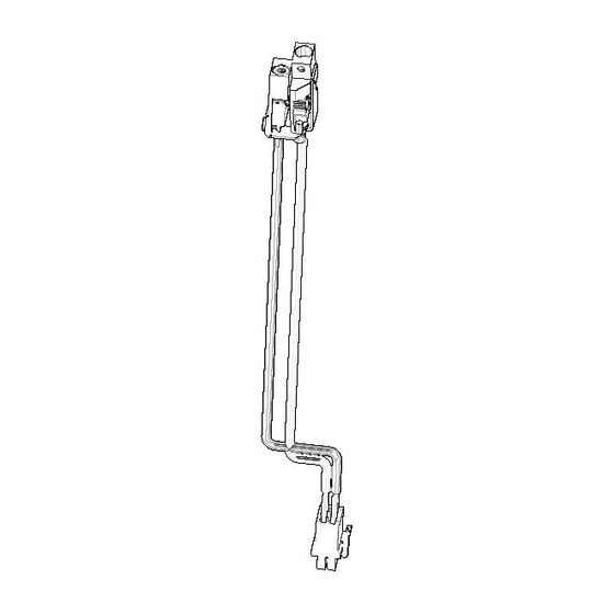 Dornbracht Elektrozubehör Ersatzteile 90100104800 48x253x59mm