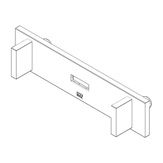 Dornbracht Abdeckung Ersatzteile 90110119000 260x60x69mm chrom