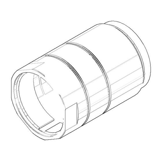 Dornbracht Hülse Ersatzteile 90170118700 48,7x74,3mm