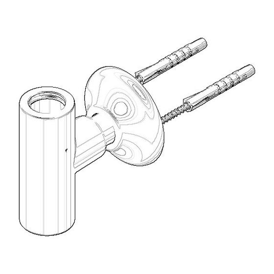 Dornbracht Befestigung für Brause Stand Ersatzteile 90171103301 chrom