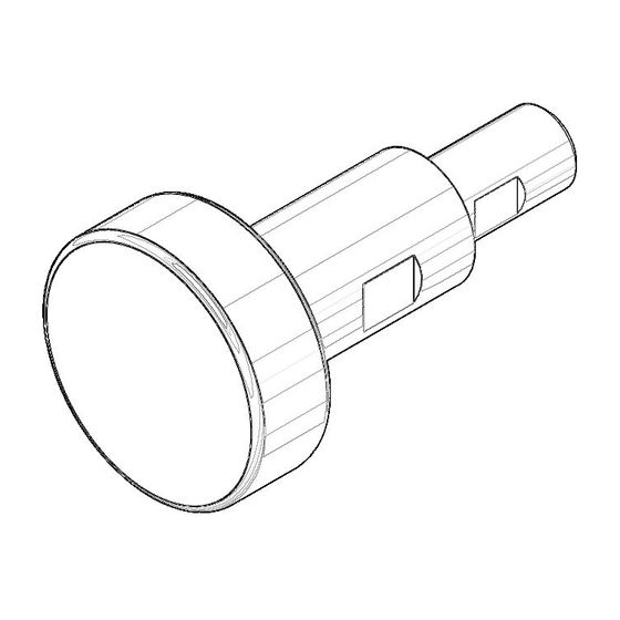 Dornbracht Zugstange für Umstellung Ersatzteile 90310913900 26x47,3mm platin matt