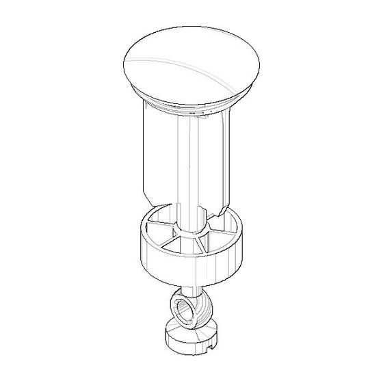 Dornbracht Stopfen Ersatzteile 90312000900 38x94mm chrom