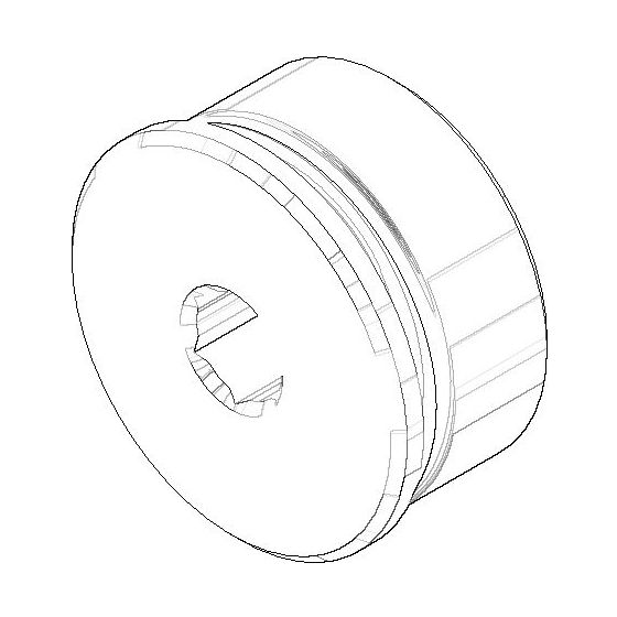 Dornbracht Stopfen Ersatzteile 90312009800 20,3x10,2mm