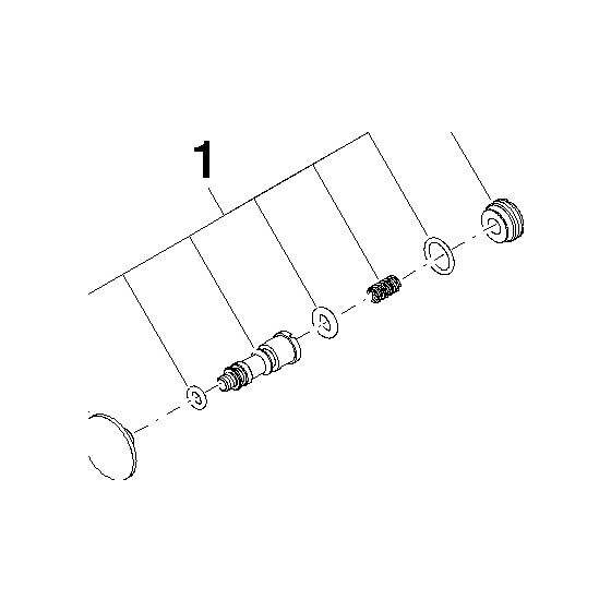 Dornbracht Brause Ersatzteile 12863970 platin