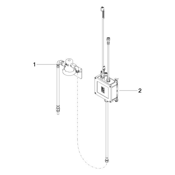 Dornbracht Steuergerät für Hot- and Cold Water Dispenser Systembox, 315x85x210mm, 9011110640090