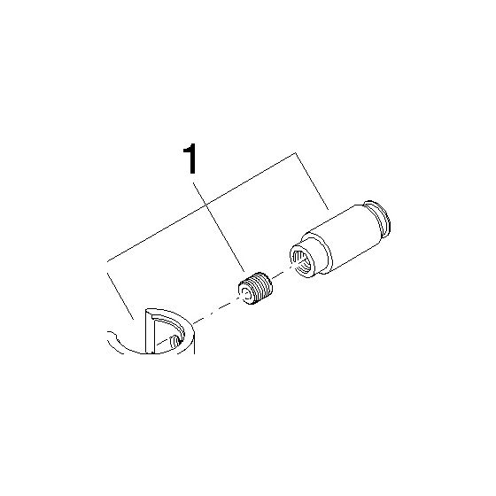 Dornbracht Halter, 80x35x20mm, Chrom, 90172001401-00