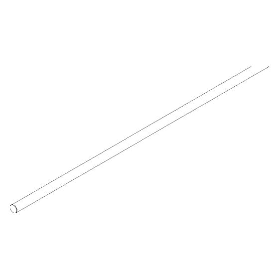Dornbracht Halter für Handtuchhalter, 13x481mm, Chrom, 90179756500-00