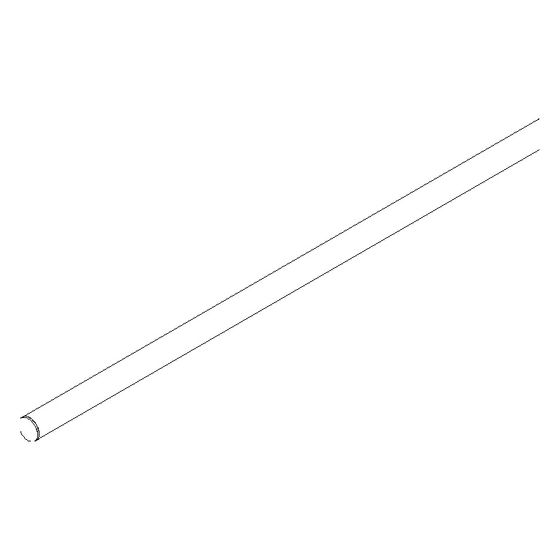 Dornbracht Halter, D 13x354mm, Chrom gebürstet, 90179756600-93