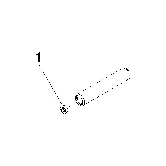 Dornbracht Einsatz Durchflussbegrenzer, 15x80mm, 9018402230290