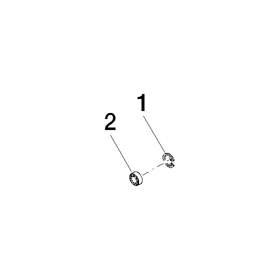 Dornbracht Durchflussbegrenzer Set, 95x35mm, 6l/min, 9023010320090