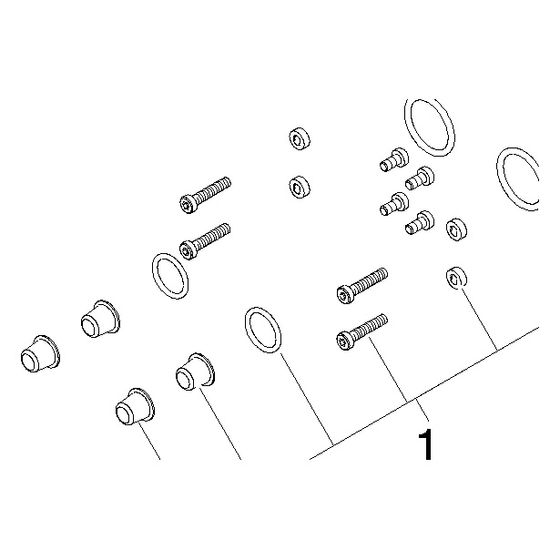 Dornbracht Dichtungssatz für e-VALVE, 9023010710090