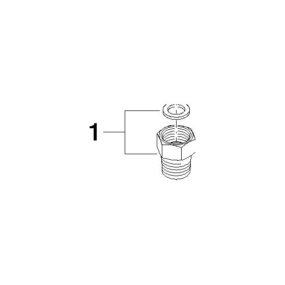 Dornbracht Nippel, 28x31x24mm, 9024030110090