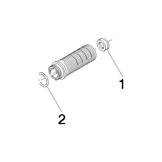 Dornbracht Nippel, 23,2x63,5mm, 9,5l/min, 9024031990090