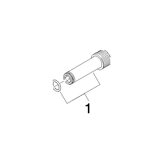 Dornbracht Nippel, 21x70mm, 9024032130090