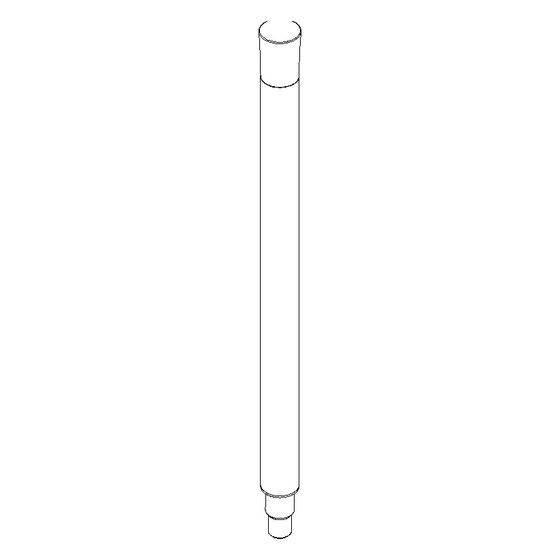 Dornbracht Bürstengriff Ersatzteile 90282253820 22x323mm chrom