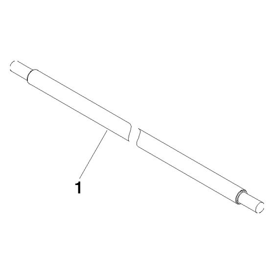 Dornbracht Halter, 20x463mm, Chrom, 90282265100-00