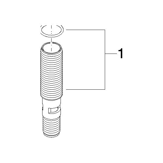 Dornbracht Anschluss, 28x126mm, 9030010330090