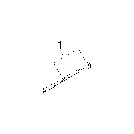 Dornbracht Senkschraube für Befestigung, M4x75mm, 9030300200090
