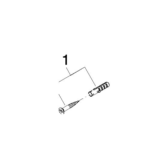 Dornbracht Befestigungssatz Holzschraube, 4,5x30mm, 9030310010090