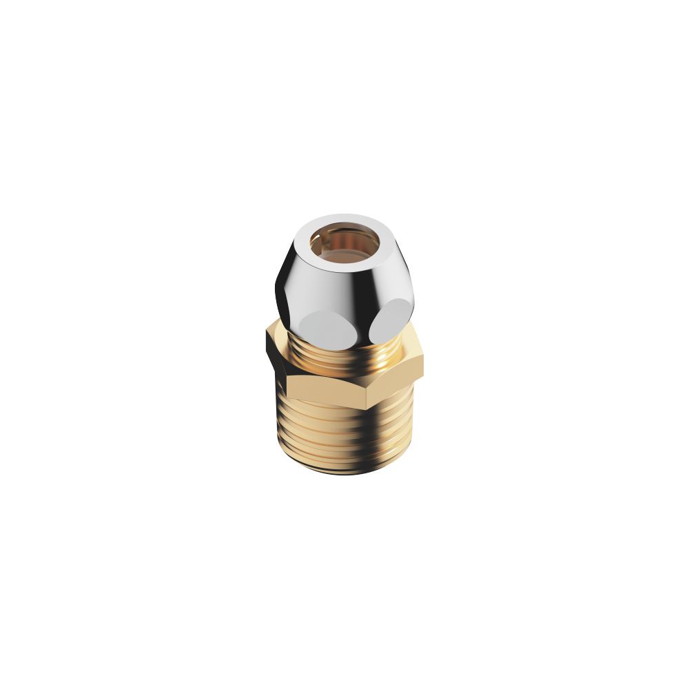 Dornbracht Anschluss mit Nippel, 10x3/8", roh vernickelt, 04233003102-07... DORNBRACHT-04233003102-07 4029011076299 (Abb. 2)