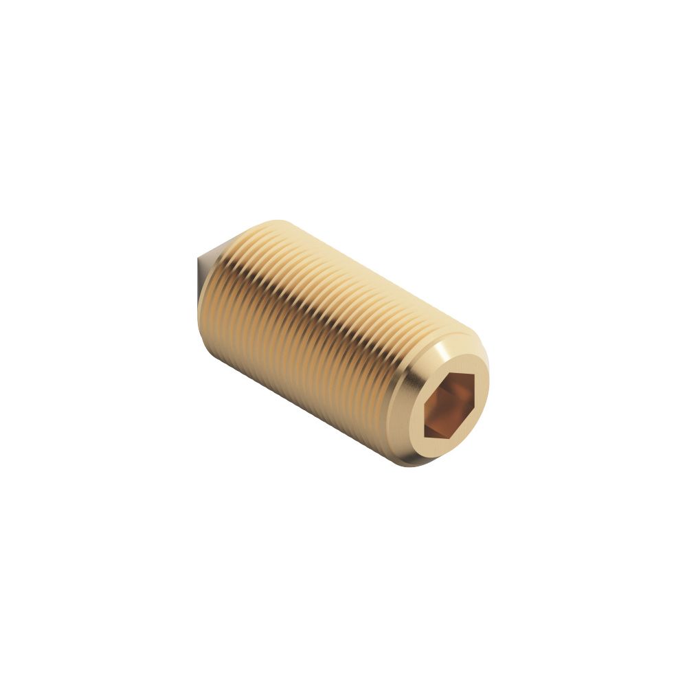 Dornbracht Gewindestift für Befestigung, M4x10mm Innensechskant mit Spitze, 093... DORNBRACHT-09311113490 4029011553455 (Abb. 2)
