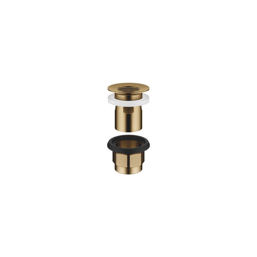 Dornbracht Siebventil für Becken mit Überlauf G 1 1/4", Dark Brass gebürstet... DORNBRACHT-10105970-39 4099477345871 (Abb. 2)
