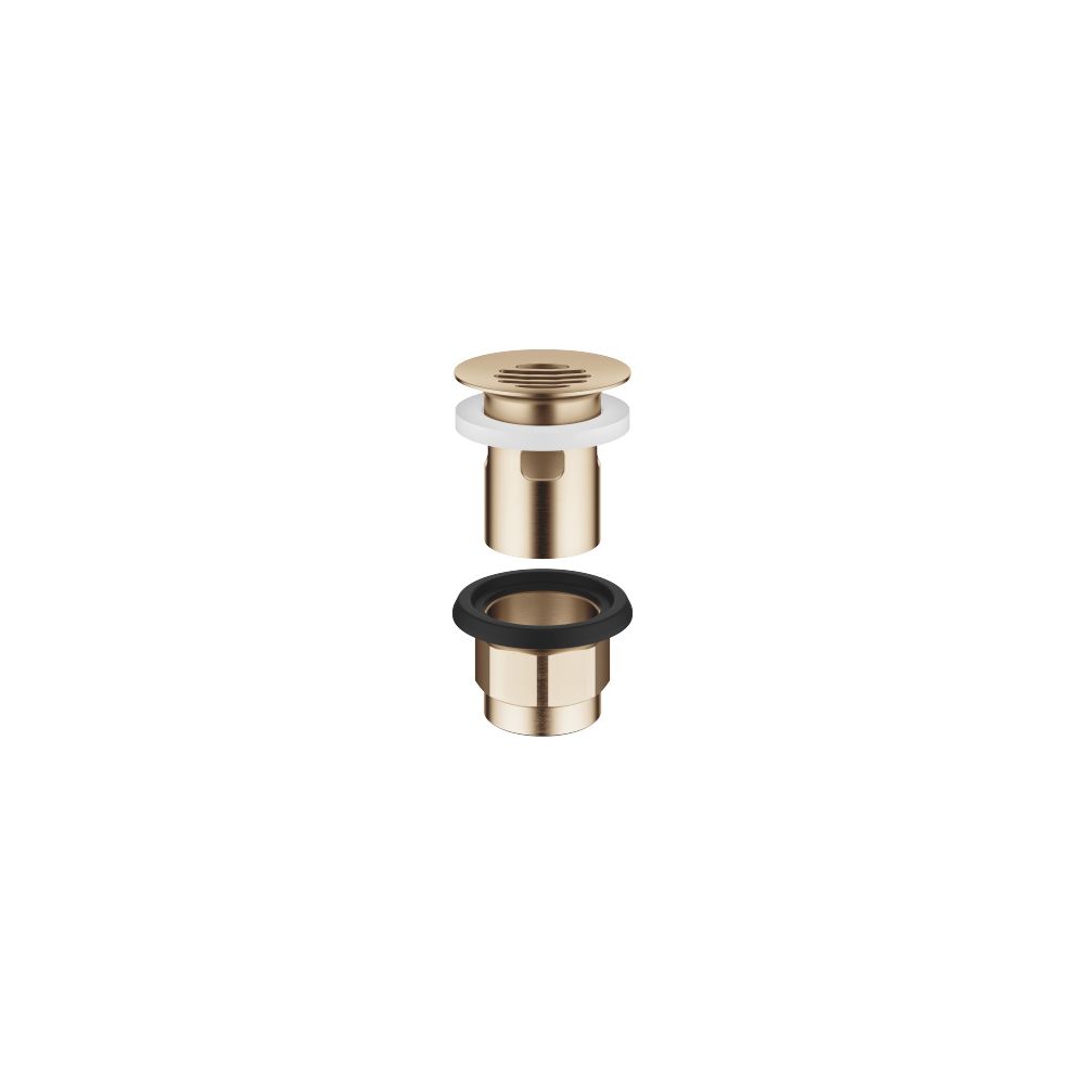 Dornbracht Siebventil für Becken mit Überlauf G 1 1/4", Champagne gebürstet 22k... DORNBRACHT-10105970-46 4099477030791 (Abb. 2)