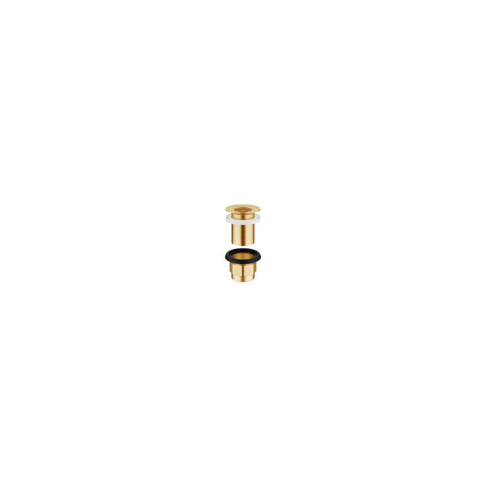 Dornbracht Siebventil für Becken ohne Überlauf G 1 1/4", Messing gebürstet 23kt... DORNBRACHT-10110970-28 4029011896323 (Abb. 2)