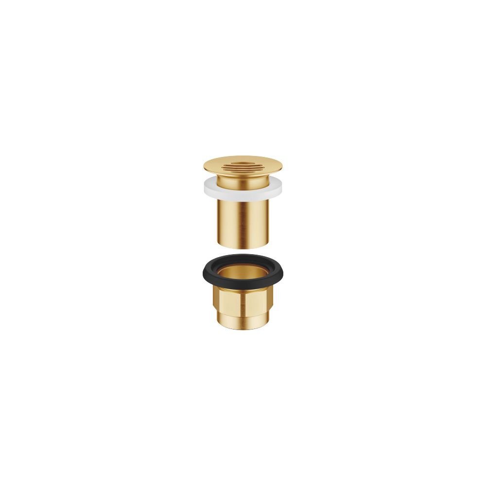 Dornbracht Siebventil für Becken ohne Überlauf G 1 1/4", Gold gebürstet PVD... DORNBRACHT-10110970-37 4099477431567 (Abb. 2)