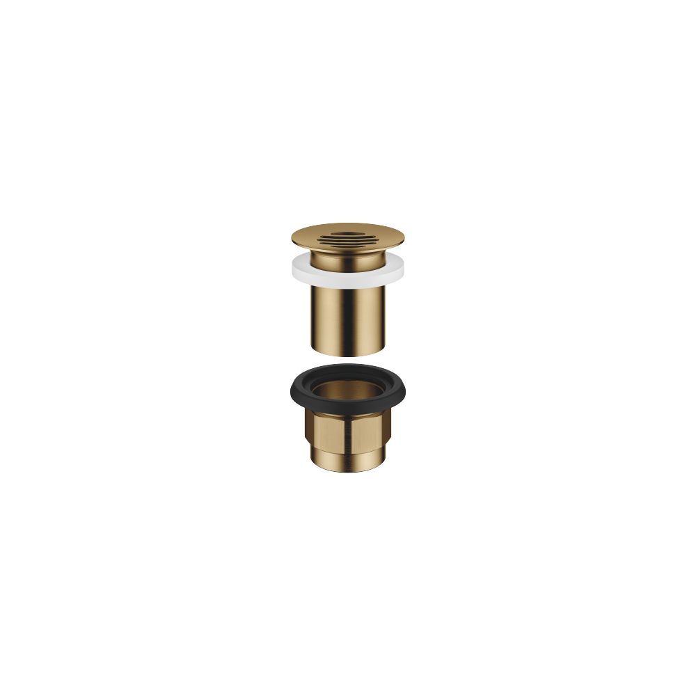 Dornbracht Siebventil für Becken ohne Überlauf G 1 1/4", Dark Brass gebürstet... DORNBRACHT-10110970-39 4099477345888 (Abb. 2)