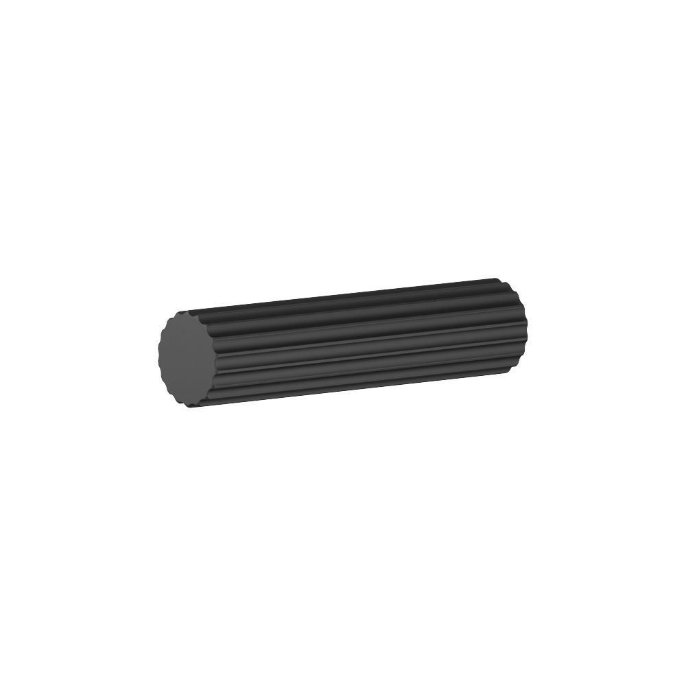 Dornbracht Hebel Tara mit linearer Struktur für Waschtischarmaturen, Schwarz ma... DORNBRACHT-11171882-33 4029011980145 (Abb. 2)