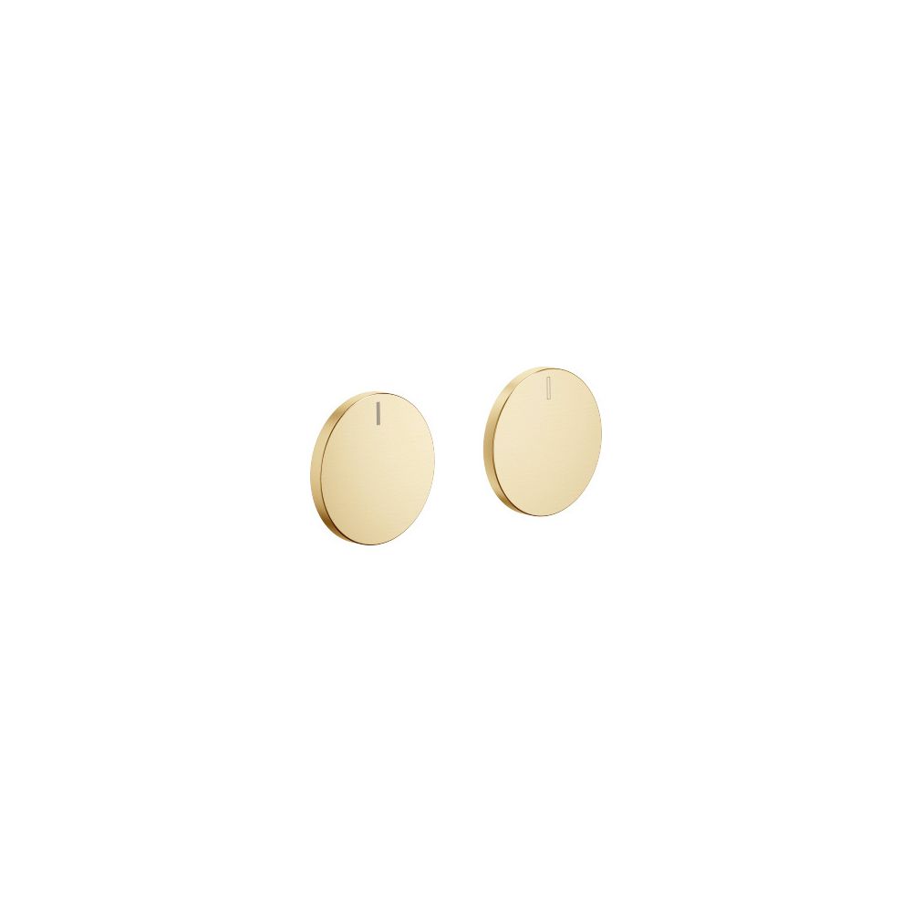 Dornbracht Griffeinsatz CYO warm und kalt Set, Messing gebürstet 23kt Gold... DORNBRACHT-11283811-28 4029011929670 (Abb. 2)